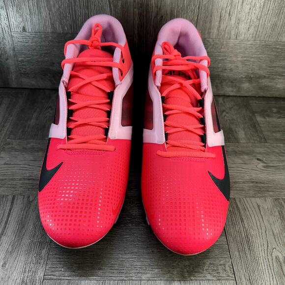 Nike Alpha Menace 4 Pro NRG Football Cleats Men's 9 Racer Pink Grey - Picture 4 of 8